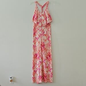 Patagonia Folly Beach Organic Cotton-blend Flowy‎ Maxi Dress Size Small